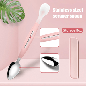 Happy Baby - Fruit Mash Scraper Spoon - oyocrate