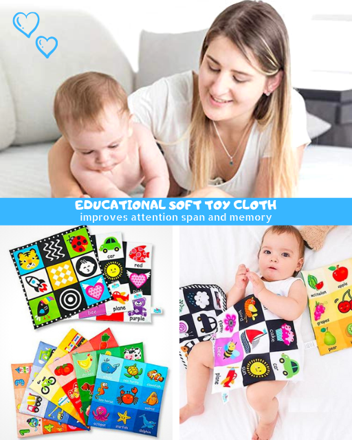 Learning Star - Educational Soft Toy Cloth - oyocrate