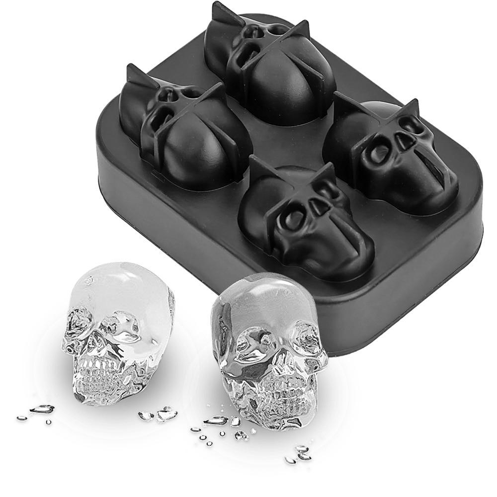 3D Skull Ice Cube Mold - allen-crate