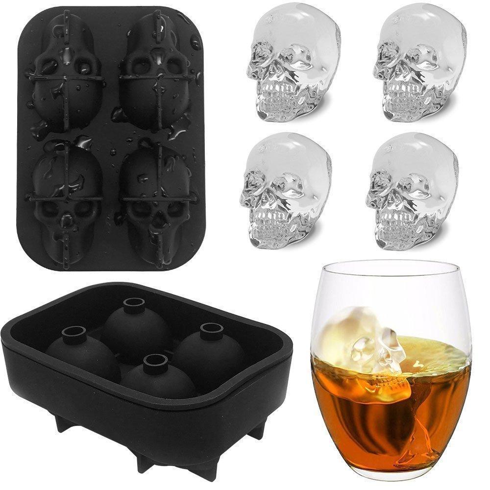 3D Skull Ice Cube Mold - allen-crate