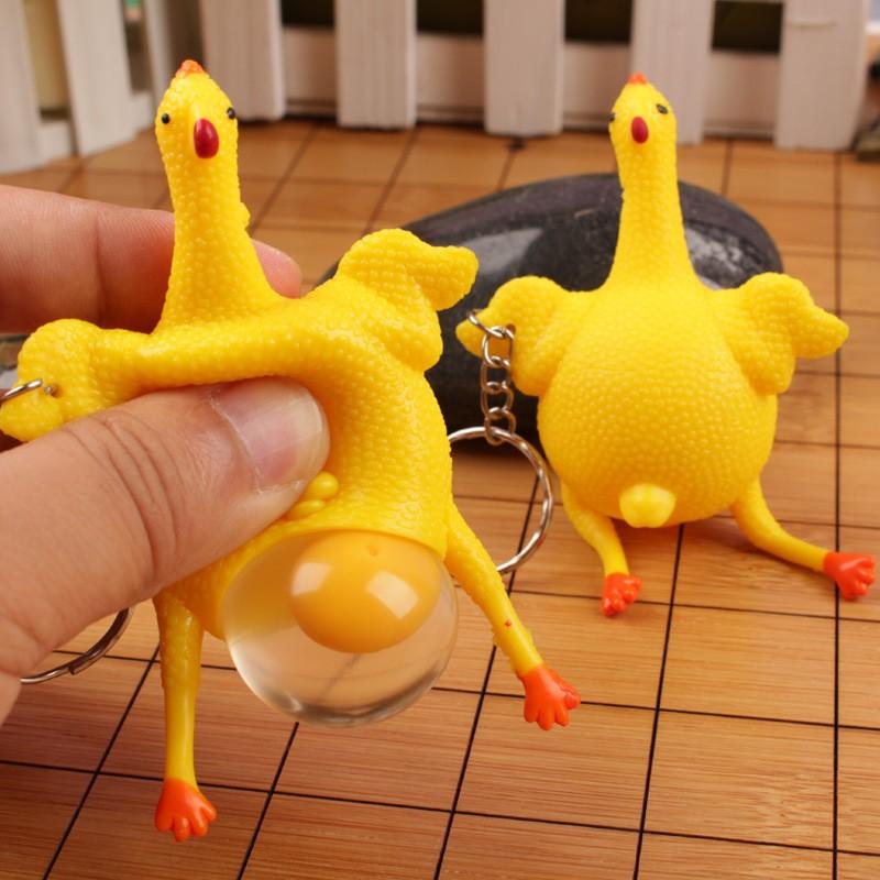 Funny Egg Laying Chicken Stress Buster Toy - oyocrate