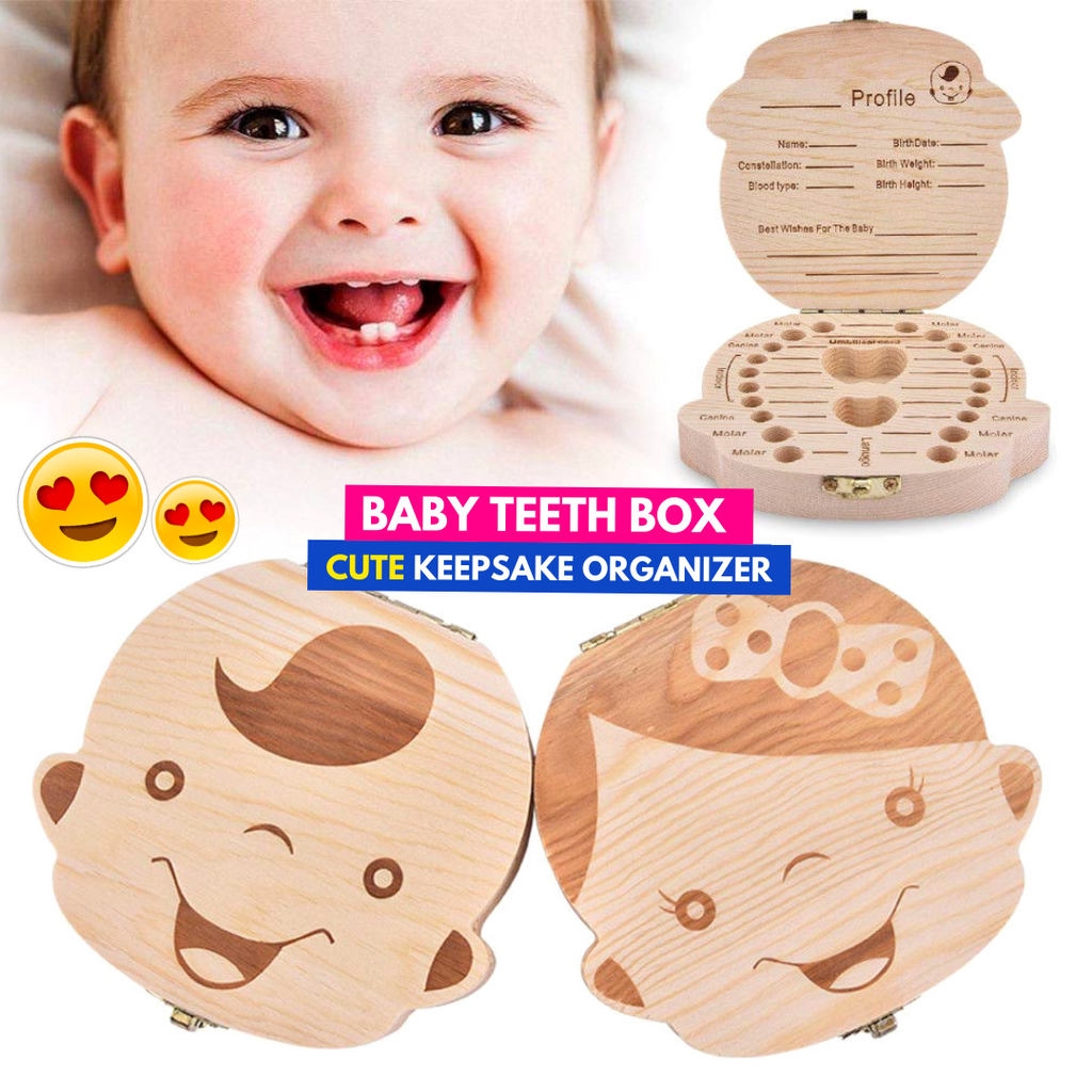 Treasure Box - Baby Tooth Storage - oyocrate